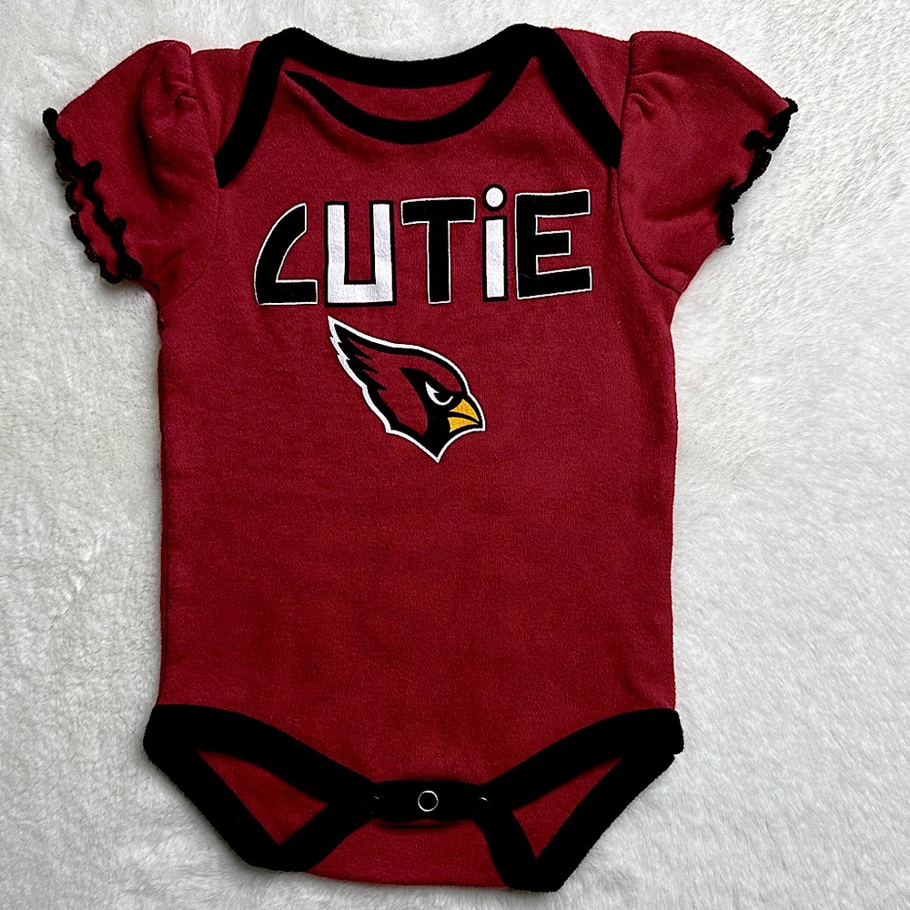 NFL Arizona Cardinals Baby Girls One Piece